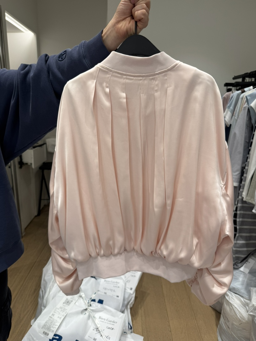 BIEN GARDER韓國直郵女士新款推薦真品時尚職業夾克緞面BIEN GARDER夾克