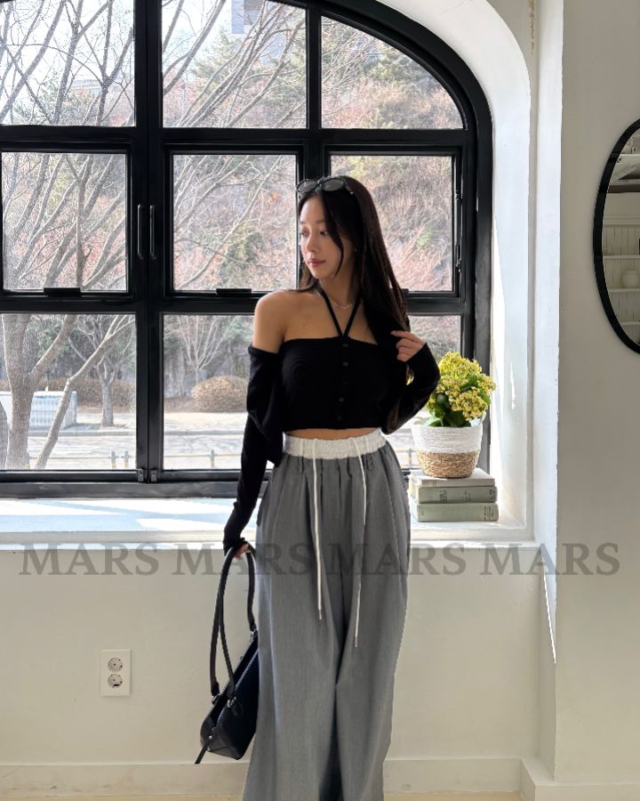 mars韓國直郵女士新品人氣時尚休閑推薦真品長袖T恤假兩件mars長袖T恤