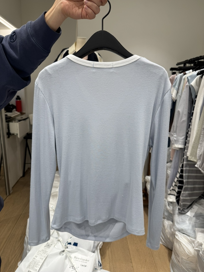 BIEN GARDER韓國代購女士新品熱賣職業長袖T恤假兩件斗篷BIEN GARDER長袖T恤