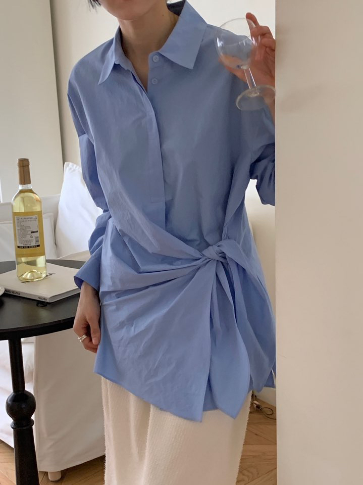 MILUI韓國直郵女裝新品職業人氣熱賣休閑26春夏襯衫蕾絲衫MILUI襯衫/蕾絲衫