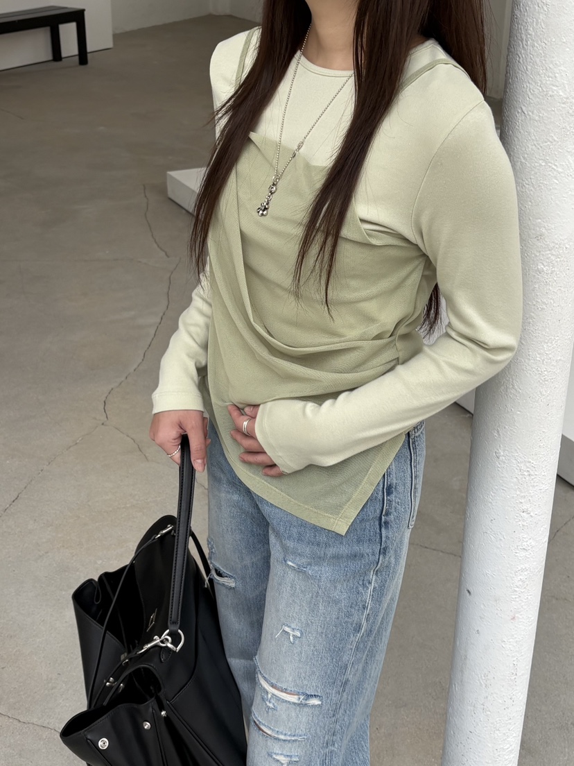 Verbena東大門直郵女士新款職業真品人氣時尚推薦襯衫蕾絲衫Verbena襯衫/蕾絲衫