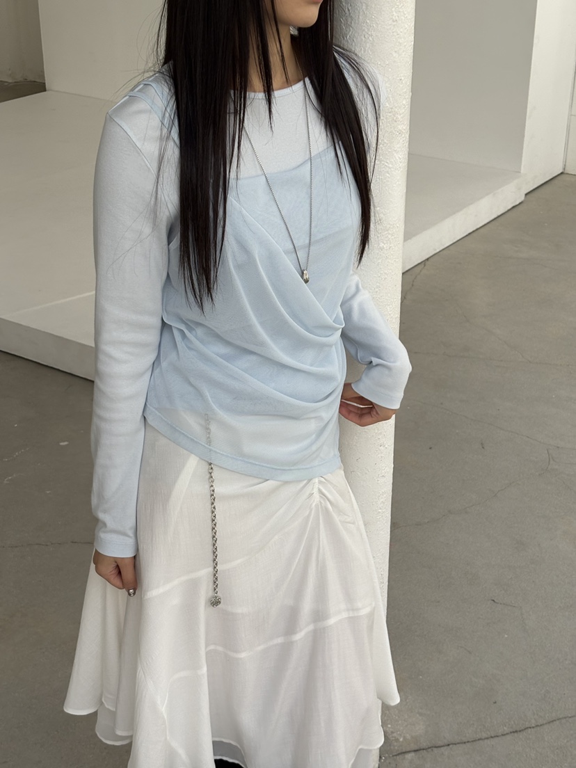 Verbena東大門直郵女士新款職業真品人氣時尚推薦襯衫蕾絲衫Verbena襯衫/蕾絲衫