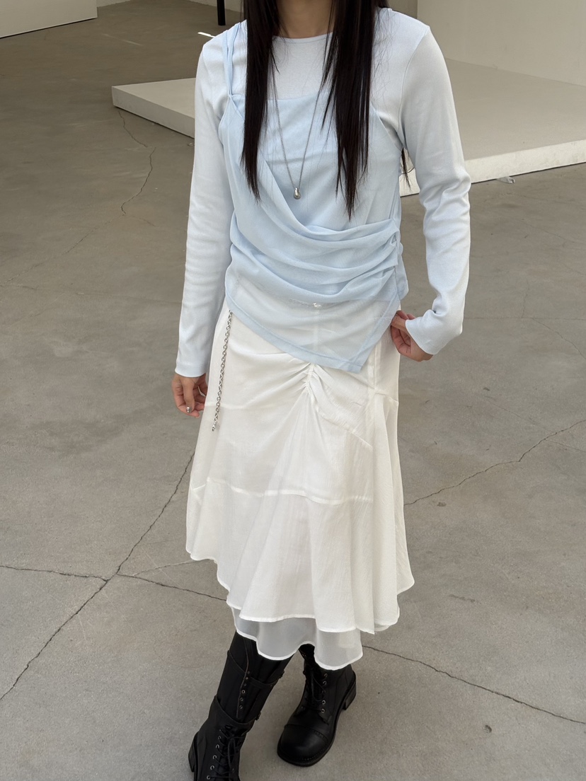 Verbena東大門直郵女士新款職業真品人氣時尚推薦襯衫蕾絲衫Verbena襯衫/蕾絲衫