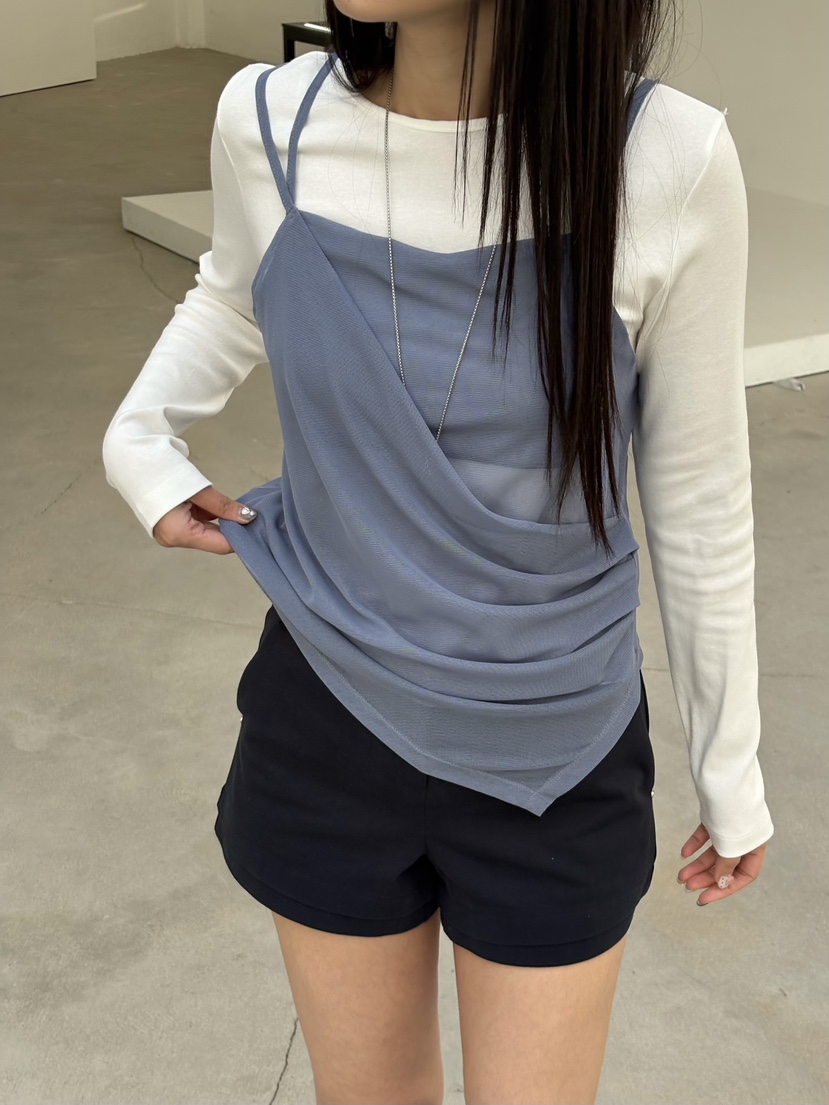 Verbena東大門直郵女士新款職業真品人氣時尚推薦襯衫蕾絲衫Verbena襯衫/蕾絲衫