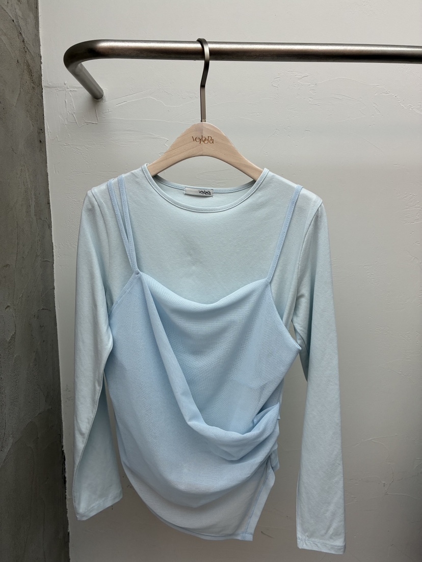 Verbena東大門直郵女士新款職業真品人氣時尚推薦襯衫蕾絲衫Verbena襯衫/蕾絲衫圖色2