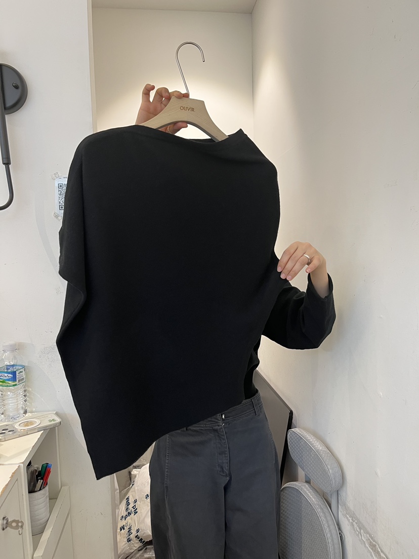 OUVIR東大門代購女裝新款休閑真品人氣推薦職業熱賣針織衫O.V.R/OUVIR針織衫圖色2黑色