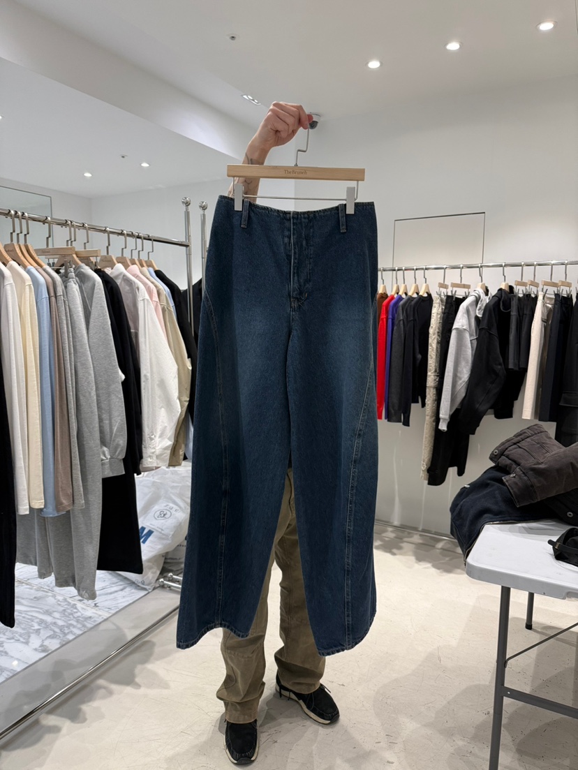 THE BRUNCH韓國直郵女士新品熱賣人氣真品休閑26春夏牛仔褲THE BRUNCH牛仔褲圖色1