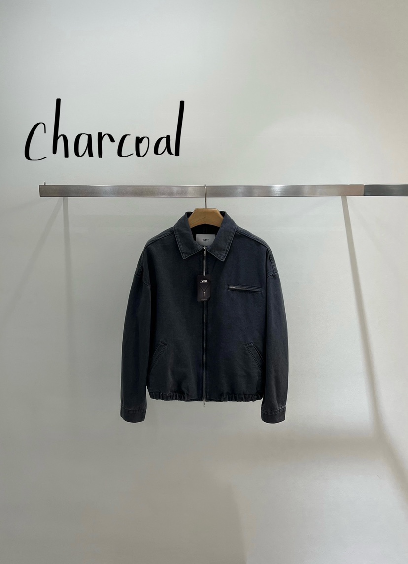 ONESTASTE韓國直郵女裝新款26春夏職業真品夾克水洗牛仔布TASTE/ONESTASTE夾克圖色3