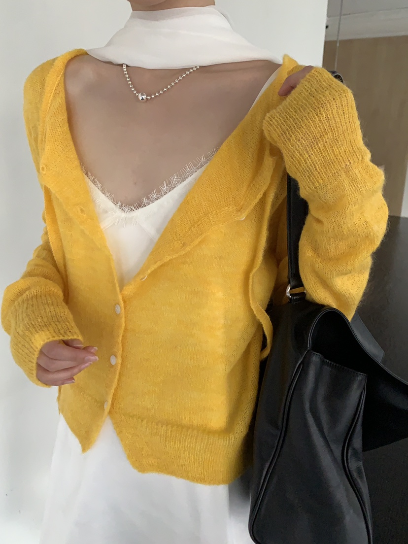 B_GARDER韓國代購女裝新品人氣職業時尚推薦休閑針織衫開衫B.GARDER針織衫