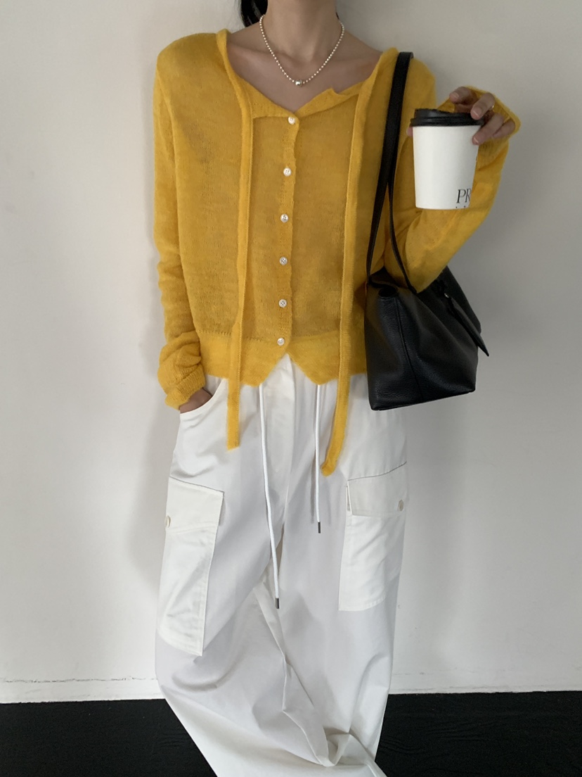 B_GARDER韓國代購女裝新品人氣職業時尚推薦休閑針織衫開衫B.GARDER針織衫