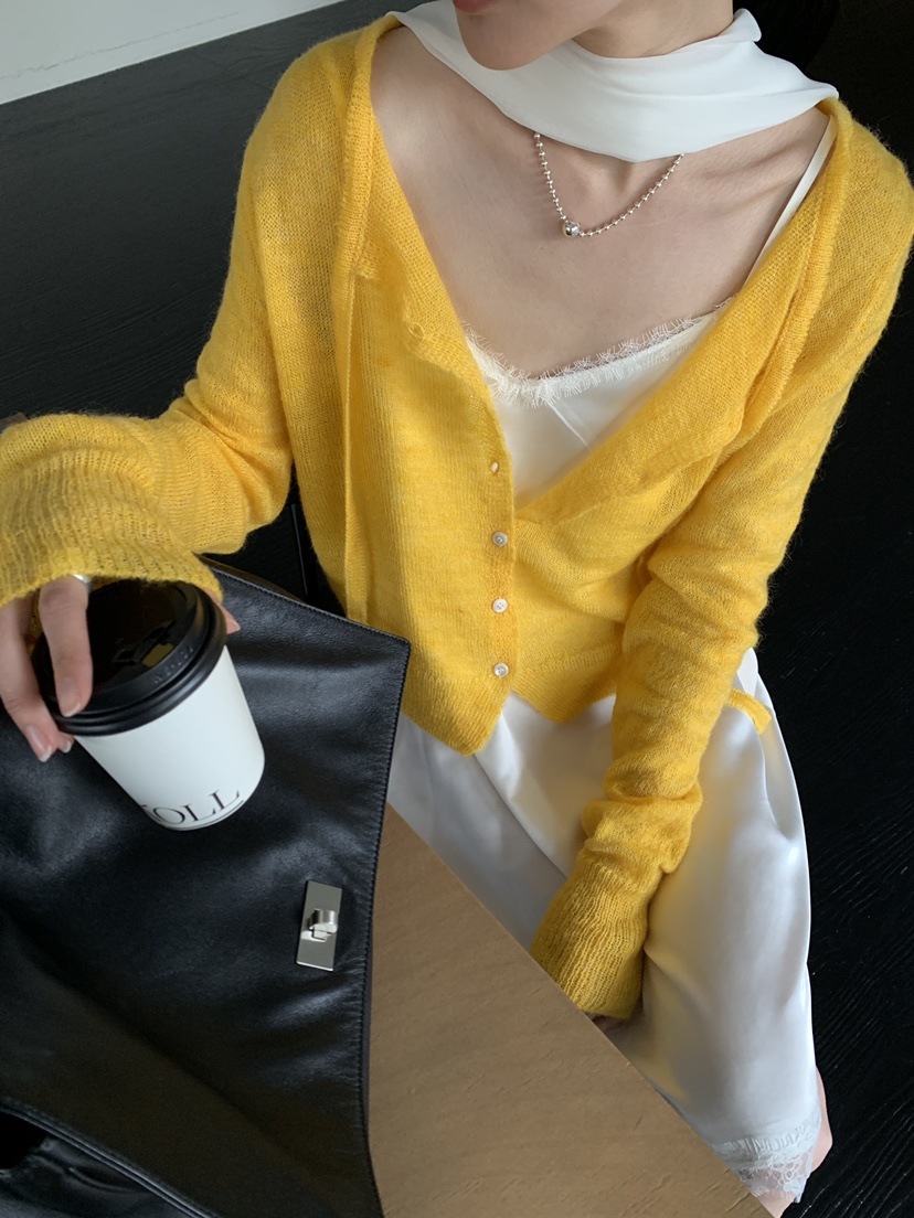 B_GARDER韓國代購女裝新品人氣職業時尚推薦休閑針織衫開衫B.GARDER針織衫