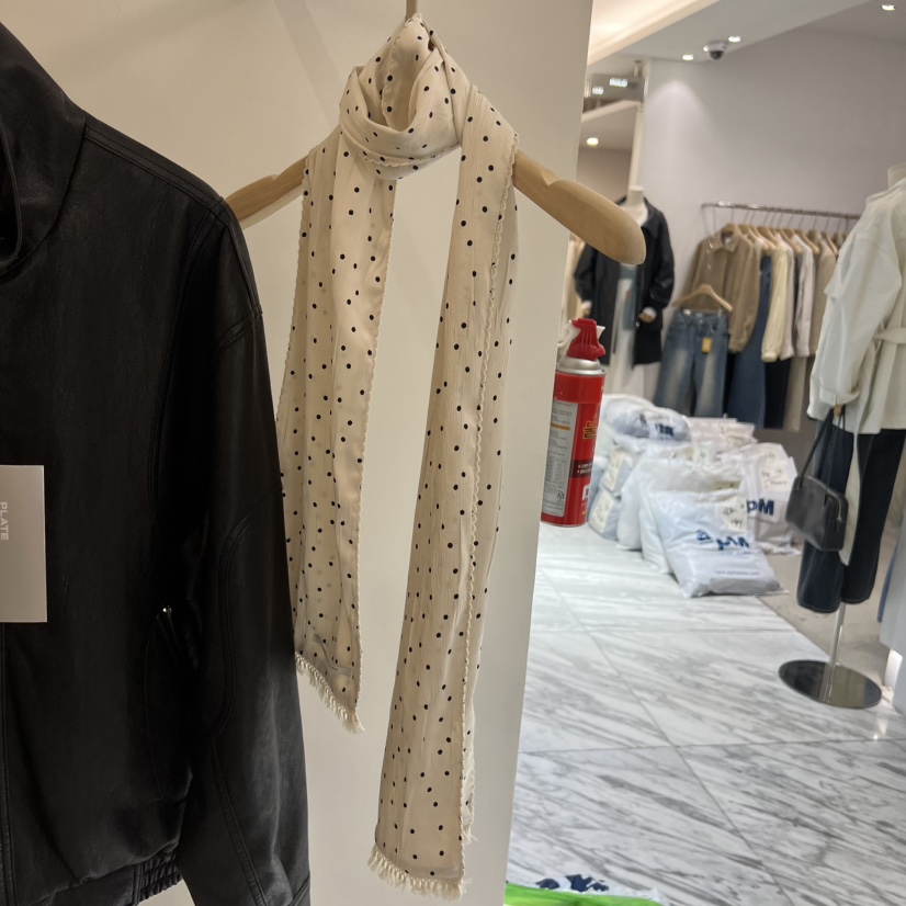 PLATE韓國直郵女裝新款推薦時尚26春夏真品熱賣圍巾披肩圍巾PLATE圍巾/披肩圖色3