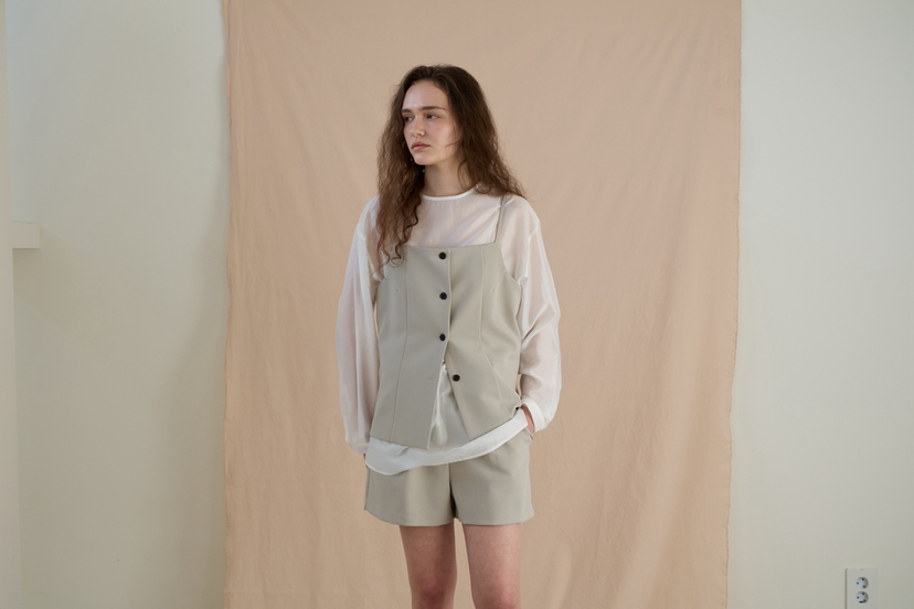 B_GARDER東大門直郵女士新品真品人氣推薦休閑時尚吊帶背心B.GARDER吊帶/背心