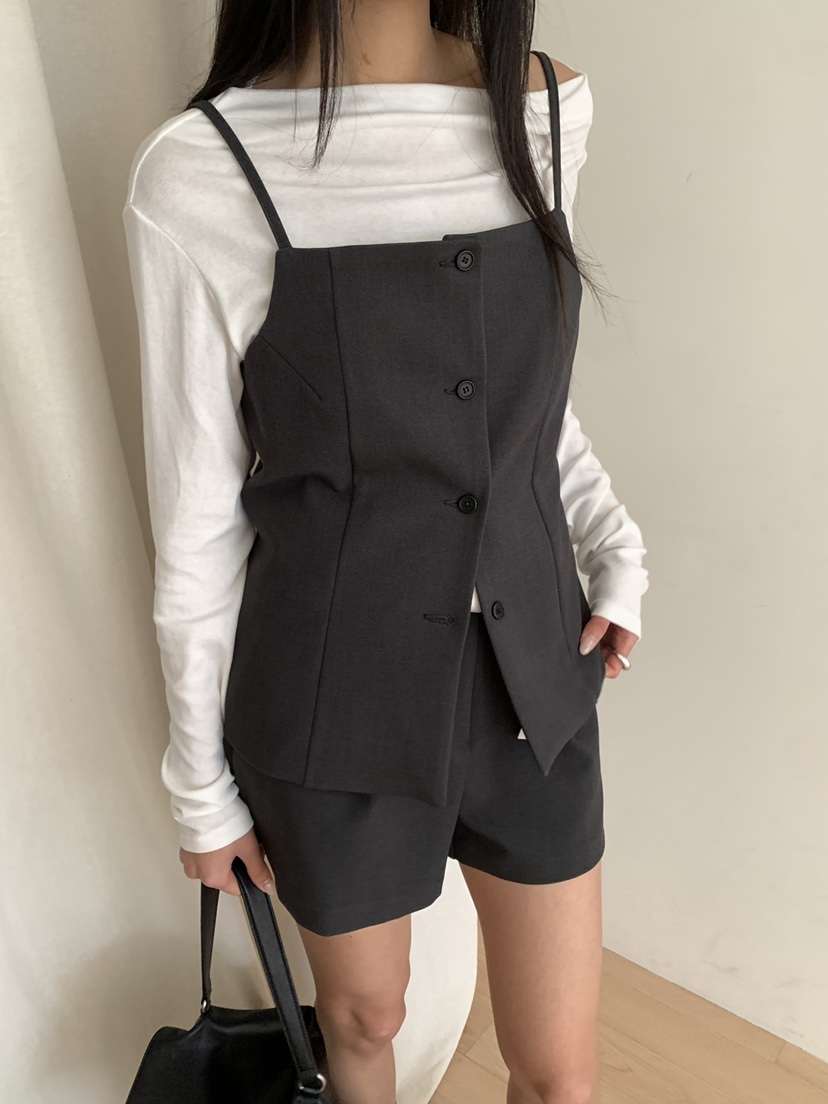 B_GARDER東大門直郵女士新品真品人氣推薦休閑時尚吊帶背心B.GARDER吊帶/背心