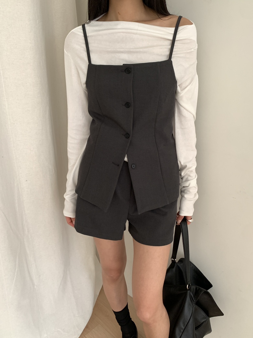 B_GARDER東大門直郵女士新品真品人氣推薦休閑時尚吊帶背心B.GARDER吊帶/背心