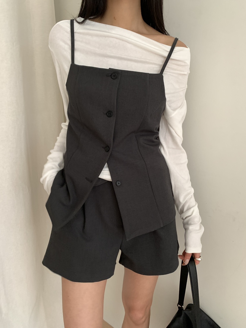 B_GARDER東大門直郵女士新品真品人氣推薦休閑時尚吊帶背心B.GARDER吊帶/背心