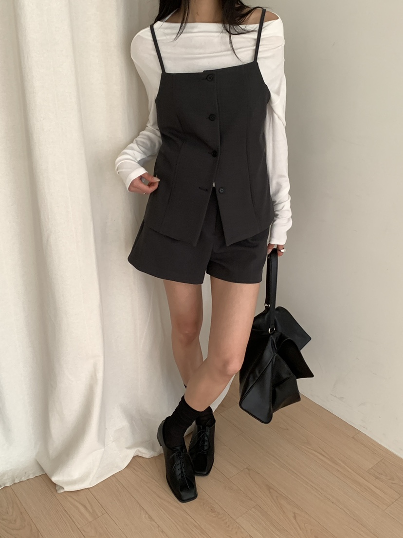 B_GARDER東大門直郵女士新品真品人氣推薦休閑時尚吊帶背心B.GARDER吊帶/背心