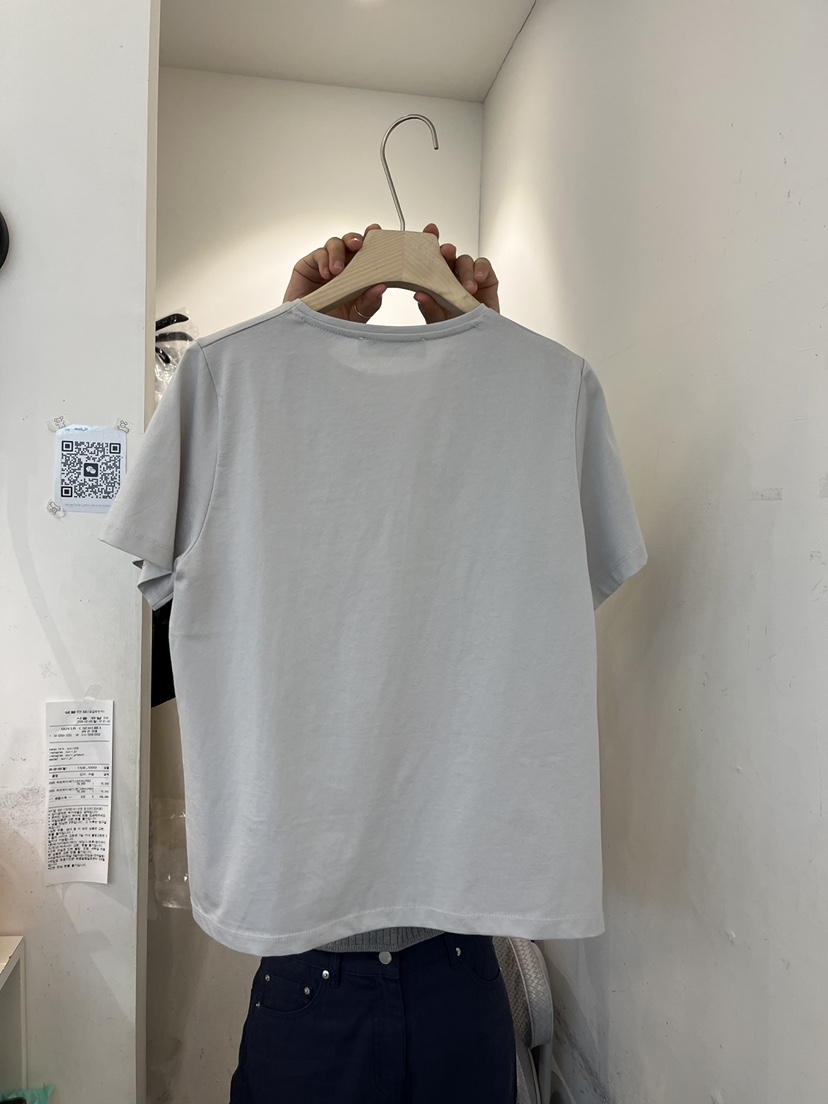 OUVIR東大門直郵女裝新品休閑人氣真品時尚職業26春夏T恤O.V.R/OUVIRT恤