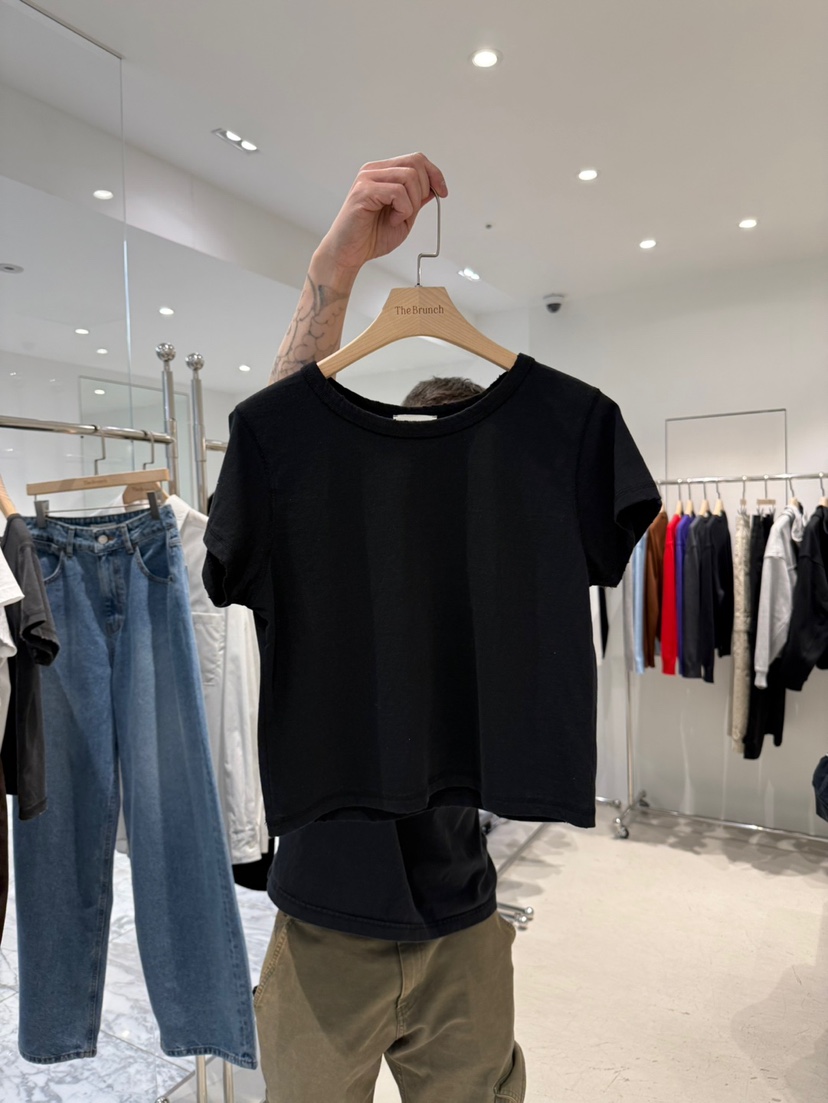 THE BRUNCH韓國直郵女士新款時尚真品職業熱賣推薦休閑T恤THE BRUNCHT恤圖色3