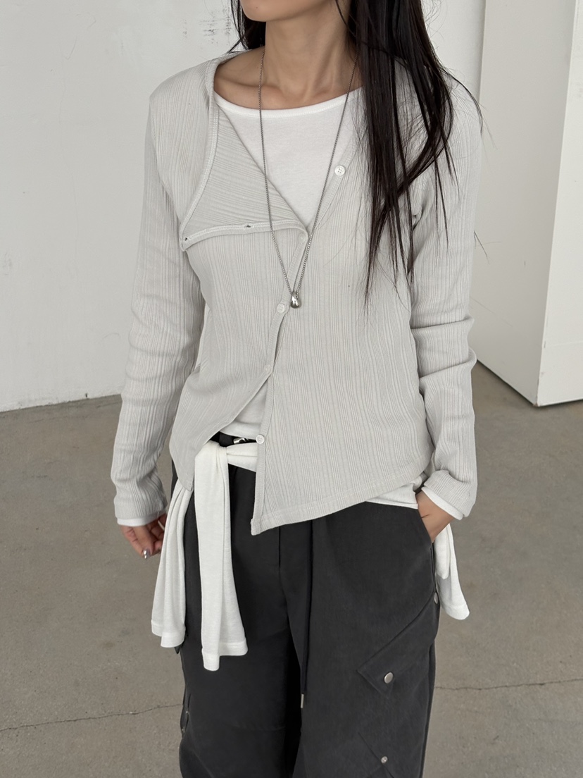 Verbena東大門直郵女士新品休閑真品26春夏熱賣時尚長袖T恤Verbena長袖T恤