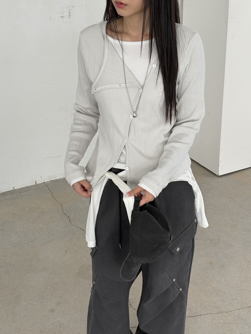 Verbena東大門直郵女士新品休閑真品26春夏熱賣時尚長袖T恤Verbena長袖T恤