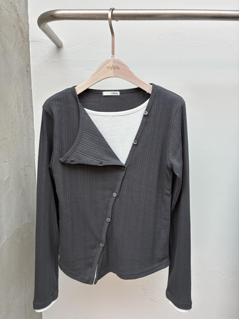 Verbena東大門直郵女士新品休閑真品26春夏熱賣時尚長袖T恤Verbena長袖T恤圖色3