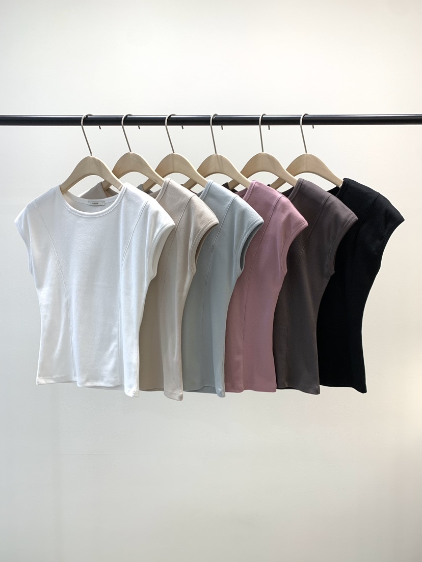 KNOCK韓國代購女裝新款休閑真品時尚推薦職業26春夏熱賣T恤KNOCKT恤