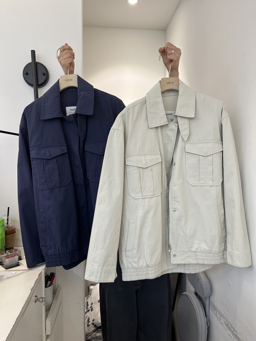 OUVIR東大門直郵女士新品熱賣真品人氣時尚休閑夾克人字紋O.V.R/OUVIR夾克