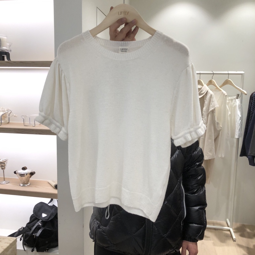 LIFFEY東大門實拍女裝新品26春夏職業熱賣推薦針織衫絲綢LIFFEY針織衫圖色3