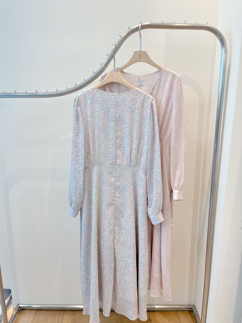 OVE東大門代購女士新品職業26春夏熱賣推薦真品休閑連衣裙OVE連衣裙