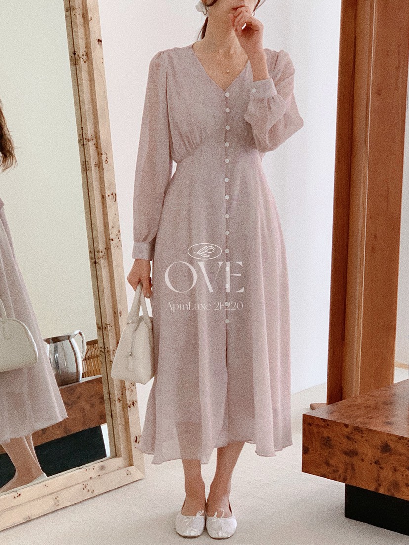 OVE東大門代購女士新品職業26春夏熱賣推薦真品休閑連衣裙OVE連衣裙