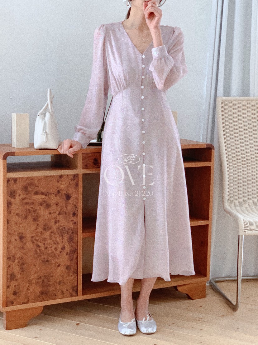 OVE東大門代購女士新品職業26春夏熱賣推薦真品休閑連衣裙OVE連衣裙