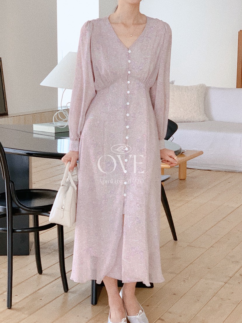 OVE東大門代購女士新品職業26春夏熱賣推薦真品休閑連衣裙OVE連衣裙