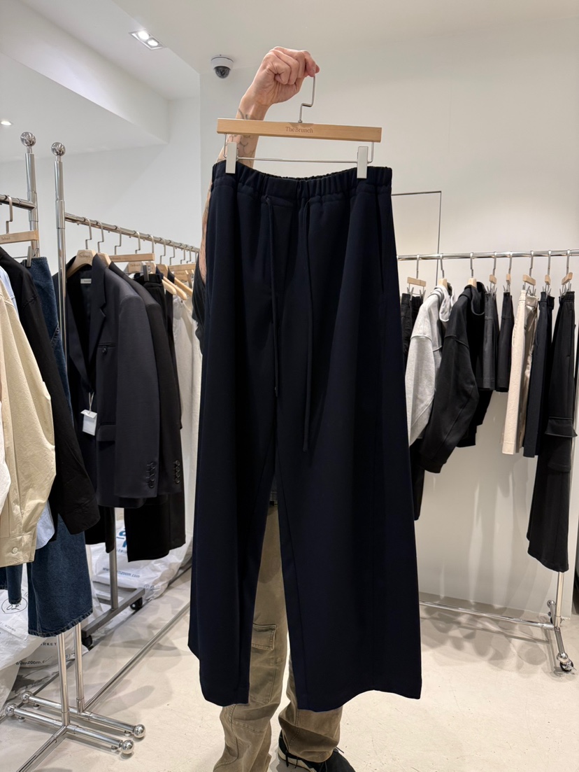 THE BRUNCH東大門代購女裝新款休閑推薦熱賣時尚職業休閑褲THE BRUNCH休閑褲圖色2黑色