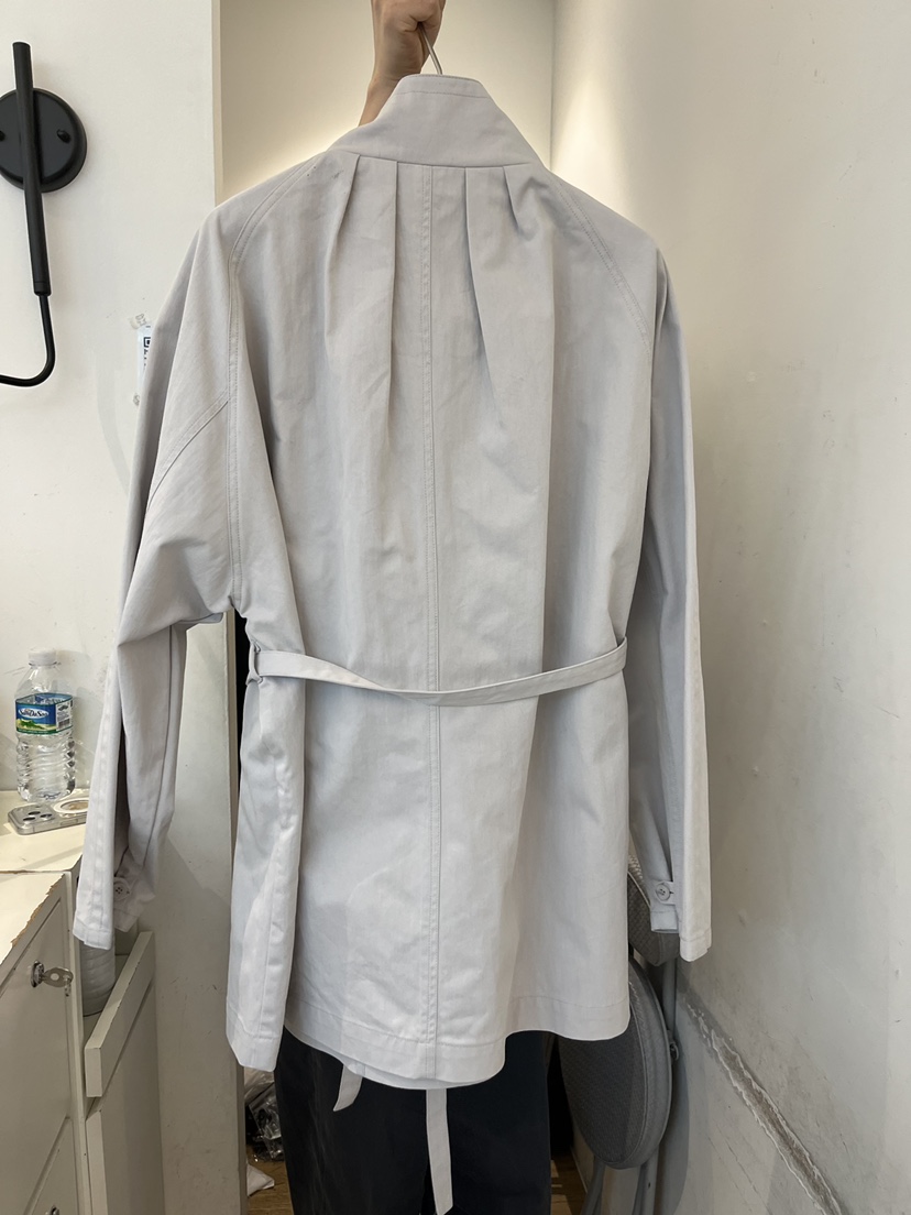 OUVIR東大門直郵女裝新款熱賣推薦26春夏真品夾克含腰繩高領O.V.R/OUVIR夾克