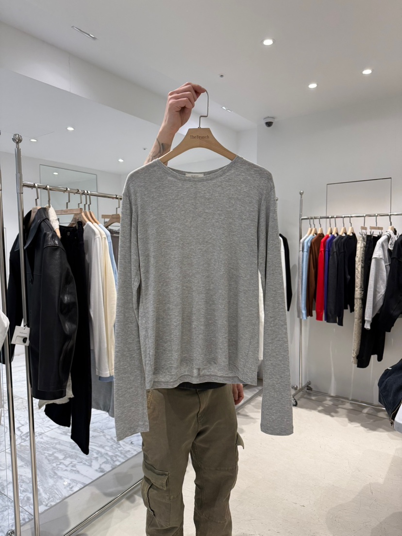 THE BRUNCH韓國代購女裝新品推薦熱賣時尚休閑職業長袖T恤THE BRUNCH長袖T恤圖色4