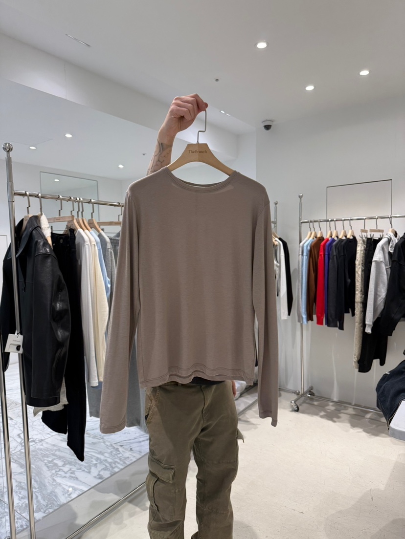 THE BRUNCH韓國代購女裝新品推薦熱賣時尚休閑職業長袖T恤THE BRUNCH長袖T恤圖色5