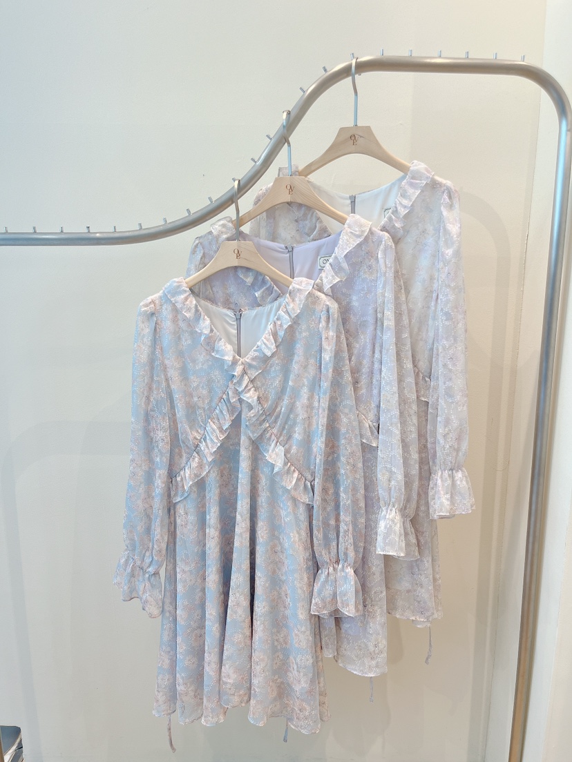 OVE東大門實拍女裝新品26春夏人氣真品時尚休閑熱賣連衣裙OVE連衣裙