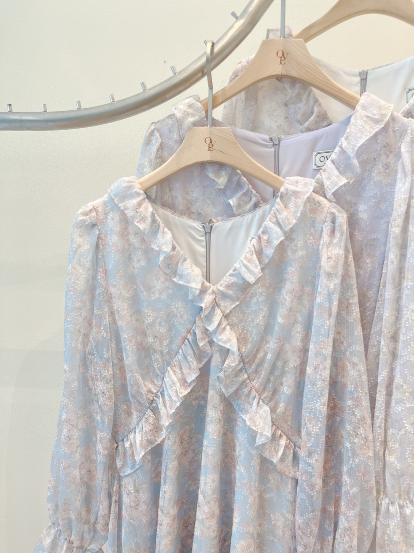 OVE東大門實拍女裝新品26春夏人氣真品時尚休閑熱賣連衣裙OVE連衣裙