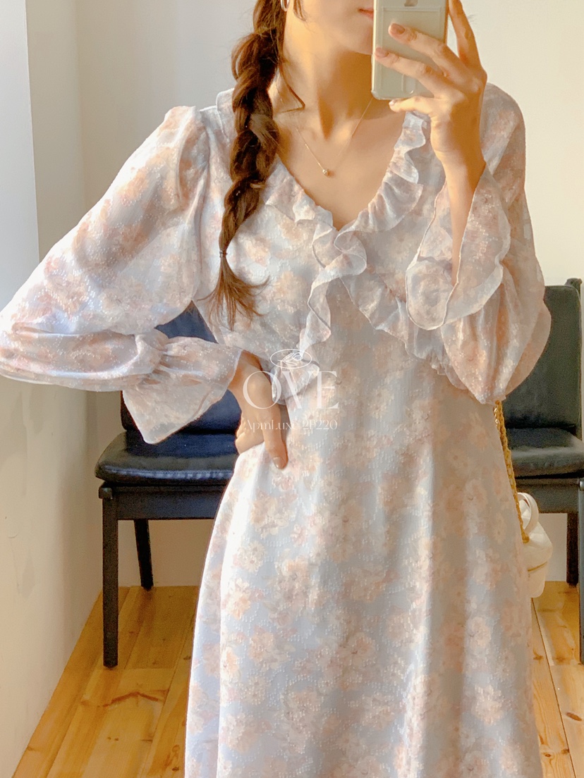 OVE東大門實拍女裝新品26春夏人氣真品時尚休閑熱賣連衣裙OVE連衣裙