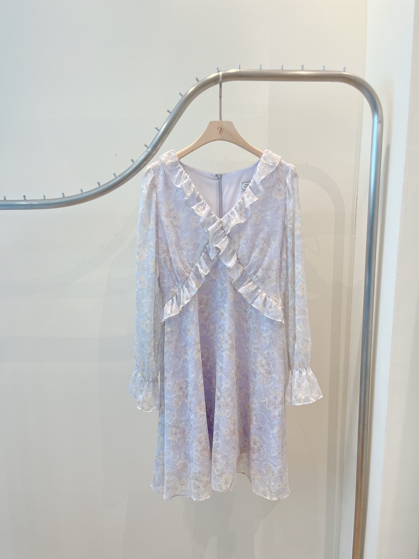 OVE東大門實拍女裝新品26春夏人氣真品時尚休閑熱賣連衣裙OVE連衣裙圖色3