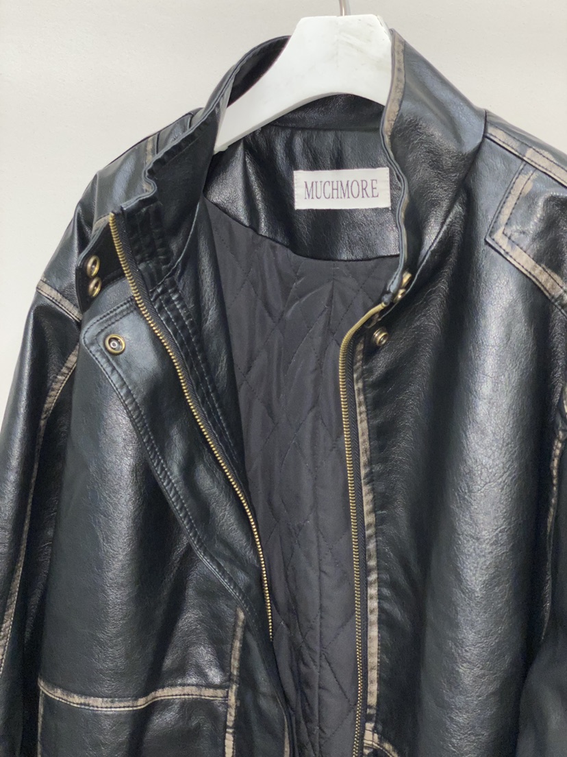 MUCH MORE/JACKPOT韓國直郵女士新品職業26春夏夾克皮革MUCH MORE/JACKPOT夾克