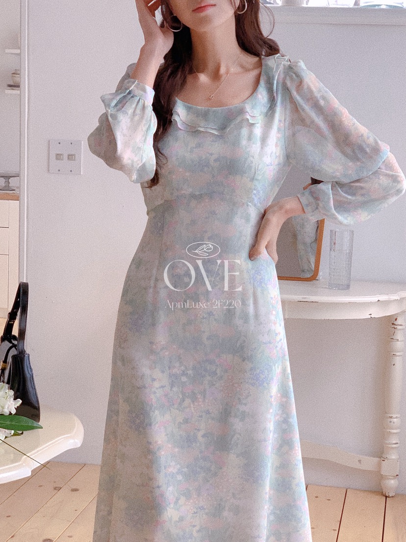 OVE東大門代購女裝新品26春夏人氣推薦熱賣休閑真品連衣裙OVE連衣裙