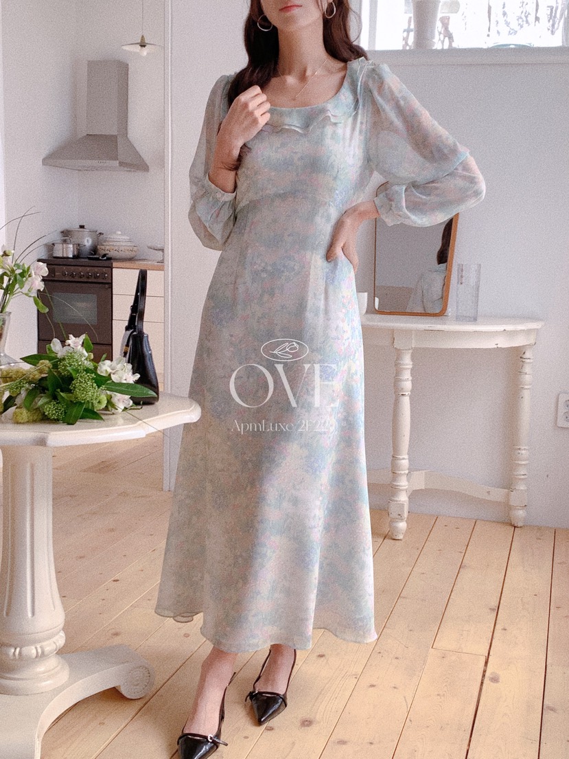 OVE東大門代購女裝新品26春夏人氣推薦熱賣休閑真品連衣裙OVE連衣裙