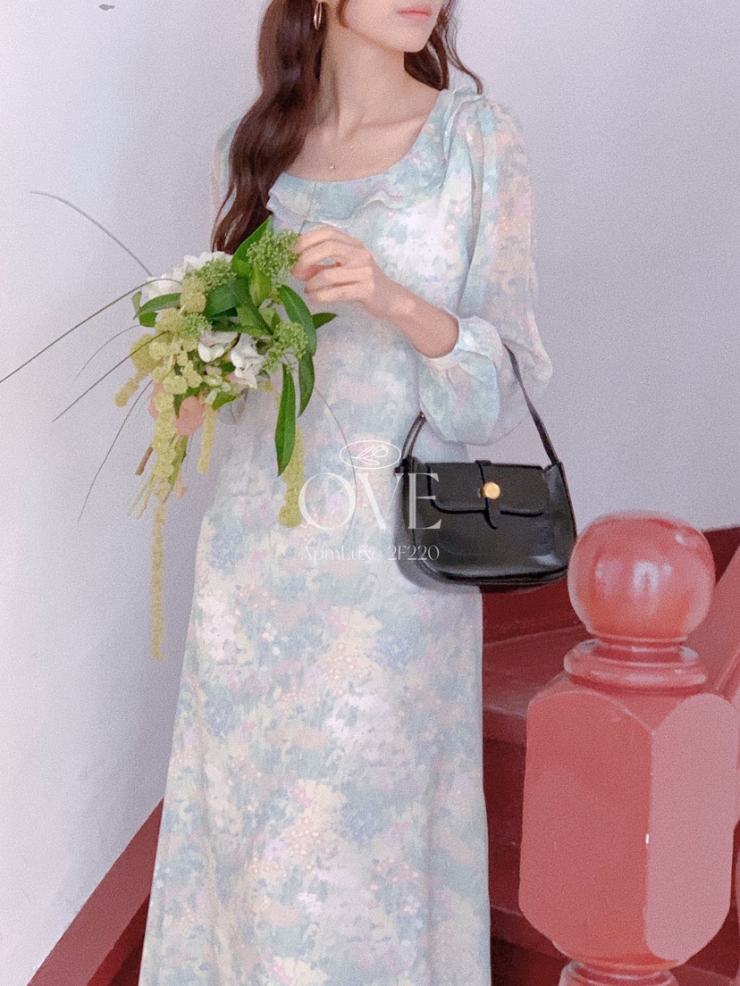 OVE東大門代購女裝新品26春夏人氣推薦熱賣休閑真品連衣裙OVE連衣裙