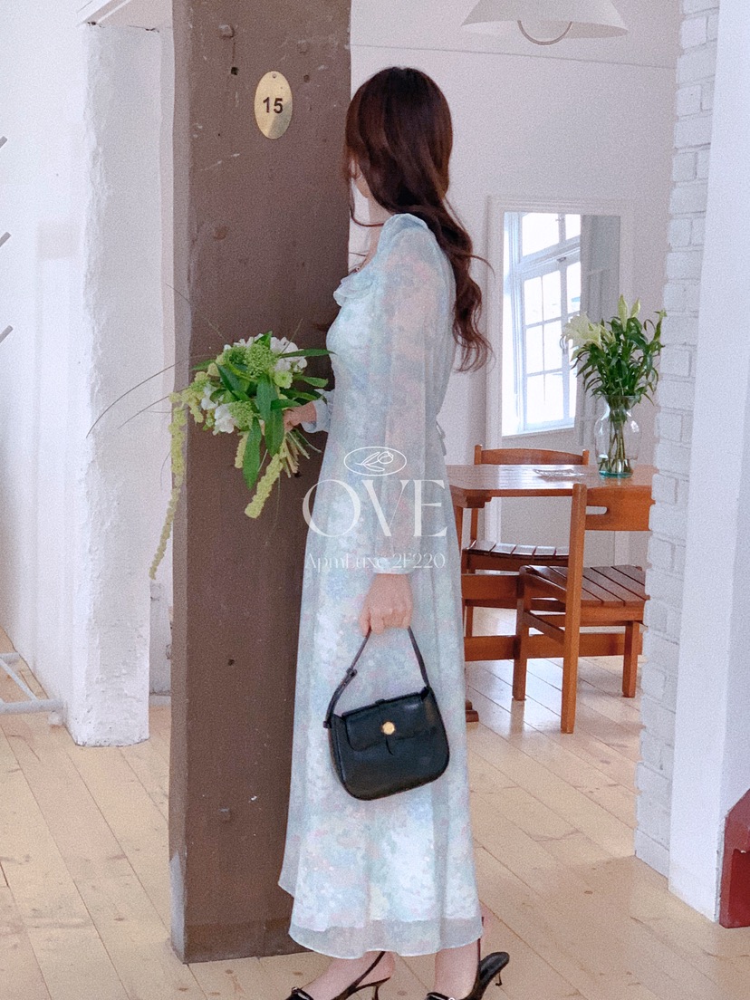 OVE東大門代購女裝新品26春夏人氣推薦熱賣休閑真品連衣裙OVE連衣裙