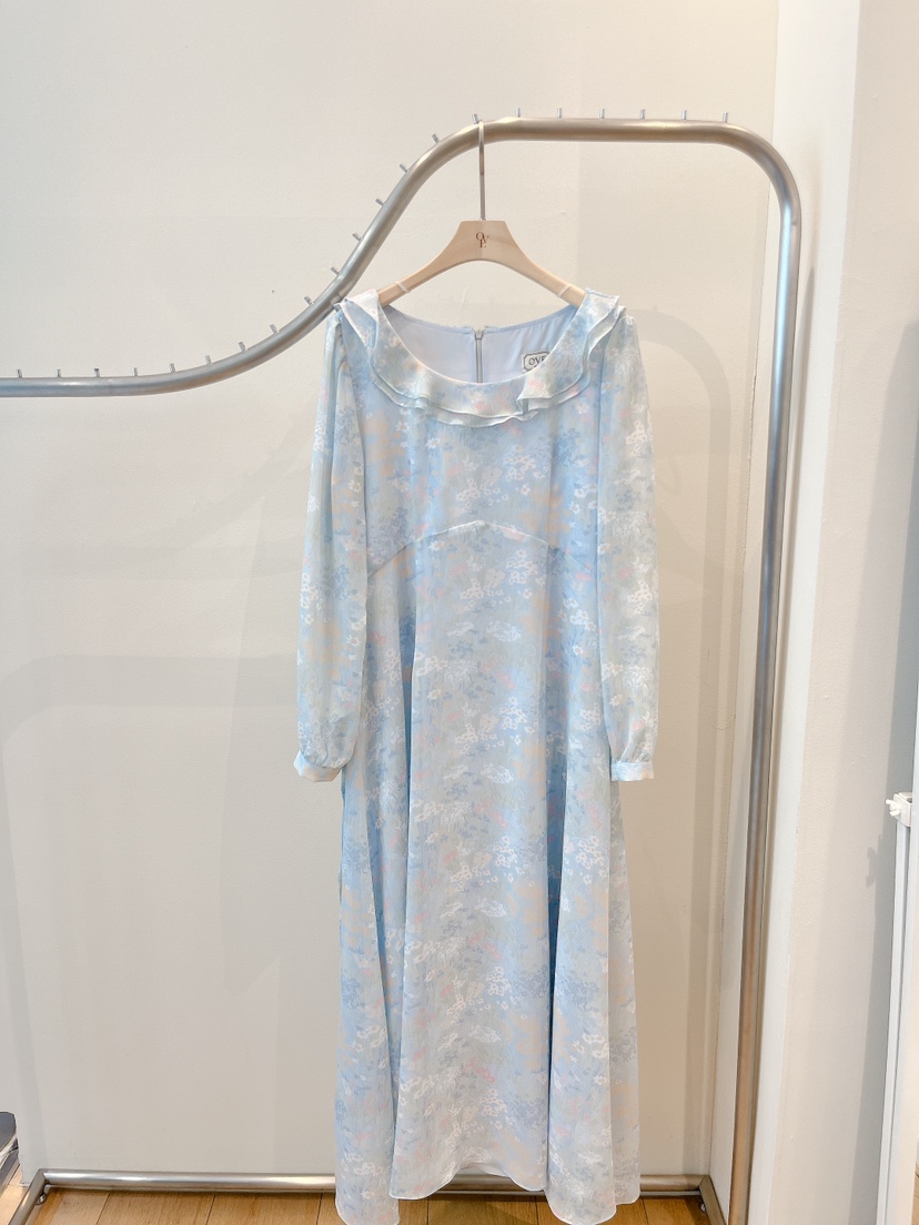 OVE東大門代購女裝新品26春夏人氣推薦熱賣休閑真品連衣裙OVE連衣裙圖色2