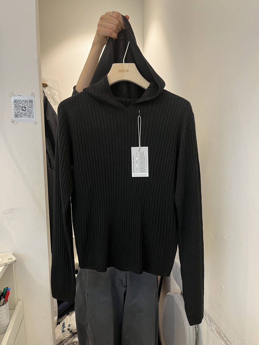 OUVIR東大門直郵女裝新品時尚人氣真品休閑熱賣針織衫連帽衫O.V.R/OUVIR針織衫圖色3