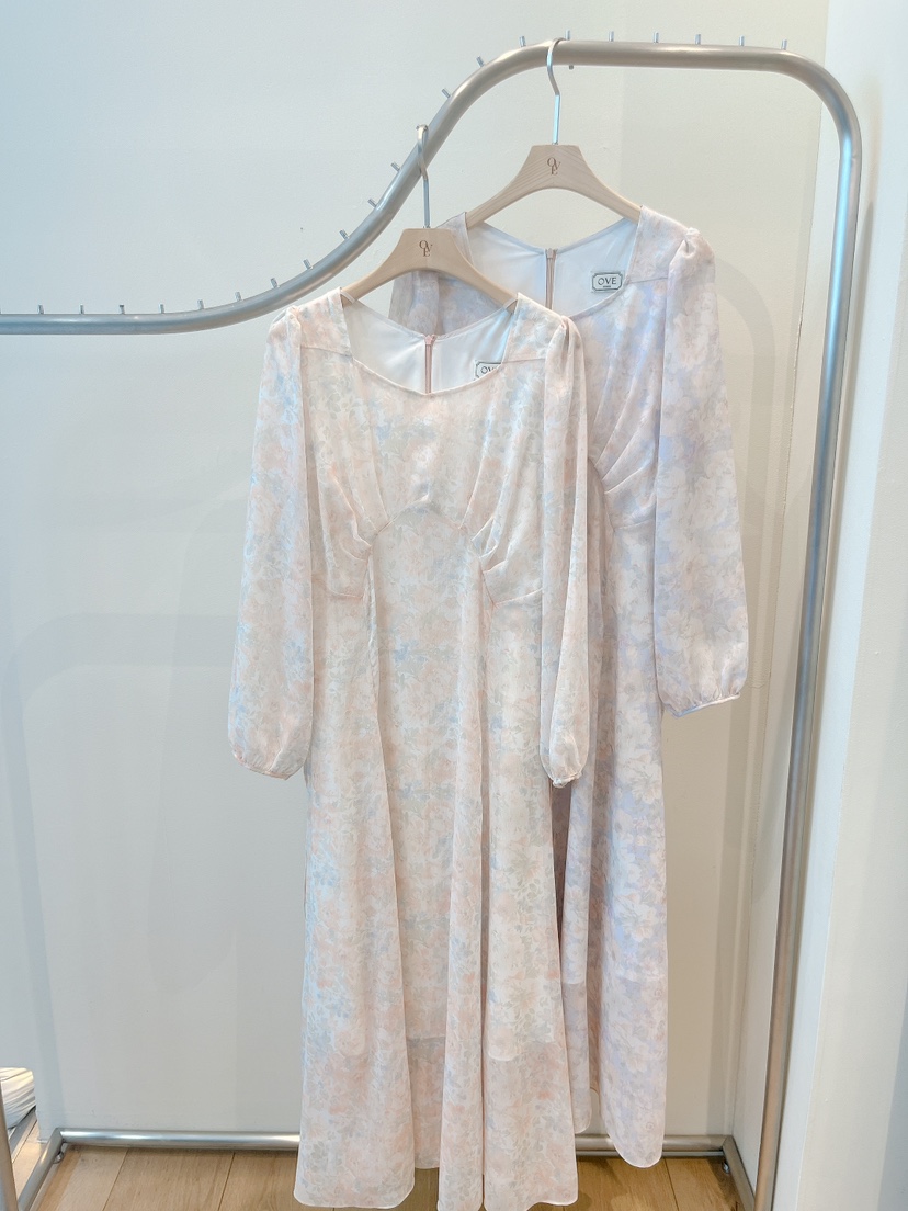 OVE韓國代購女裝新款休閑26春夏時尚真品人氣職業熱賣連衣裙OVE連衣裙