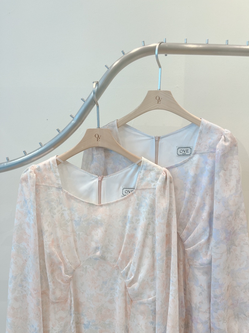 OVE韓國代購女裝新款休閑26春夏時尚真品人氣職業熱賣連衣裙OVE連衣裙